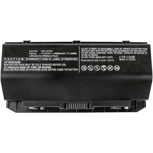 MicroBattery 4800 mAh 14,8 V 6-kennoinen kannettavan akku