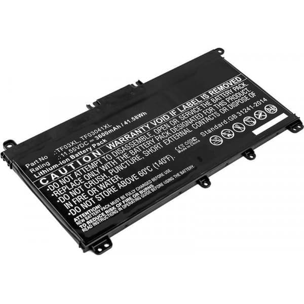 MicroBattery-batteri för HP-laptops