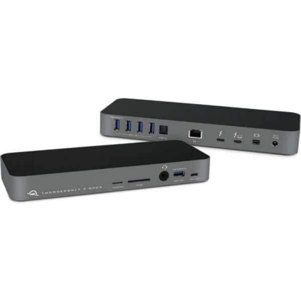 OWC Thunderbolt 3 Dock - dockingstation, grå