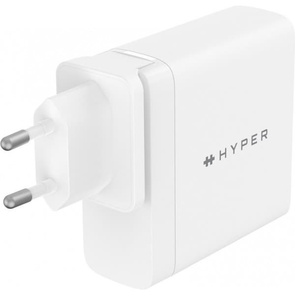Hyper HyperJuice GaN 140W PD 3.1 USB-C/USB-A Multiport Charger - oplader