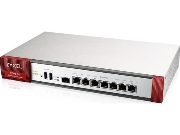 Zyxel ZyWALL ATP500 - Sikkerhetsapparat - 1GbE - H.323, SIP - 1U - skystyring - rackmonterbar