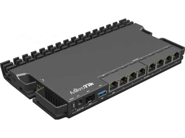 MikroTik RB5009UPR+S+IN - Ruter 8-ports switch - 1GbE, 2,5GbE