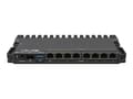 Miniatyrbilde 1 av 4: MikroTik RB5009UPR+S+IN - Ruter 8-ports switch - 1GbE, 2,5GbE