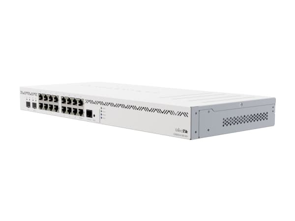 Mikrotik CCR2004-16G-2S+, Ethernet WAN, 16 Gigabit Ethernet, Valkoinen