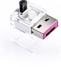 Miniatyrbild 10 av 10: Smart Keeper Essential LAN-kabellås (5x) + låsnyckel Basic (1x) - Rosa