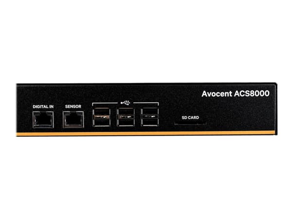 Vertiv Avocent ACS 8032SAC, SNMP,SSH,SSH-2,WPA2-RADIUS, RS-232, C13 liitin, Upotettu LINUX, 438 x 241 x 44,5 mm, 3,4 kg