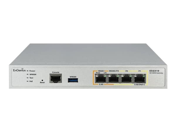 EnGenius Gateway5 4mG, Grey, 1600 MHz, 4096 MB, 2500 Mbit/s, RJ-45 Harmaa