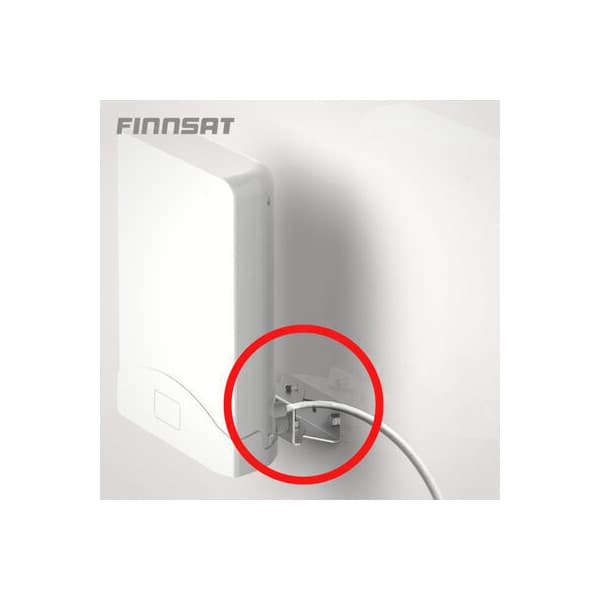 Finnsat Vægbeslag Bluecloud Mimo 5G og FS1500-antenne