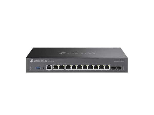 Router TP-Link OMADA MULTI-GIGABIT VPN ROUTER/2X 2,5G WAN 2X SFP WAN 8X 1G LAN Svart