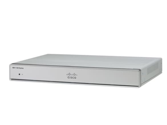 Cisco Integrated Services Router 1121 - Router 4-ports-switch - 1GbE - WAN-portar: 2