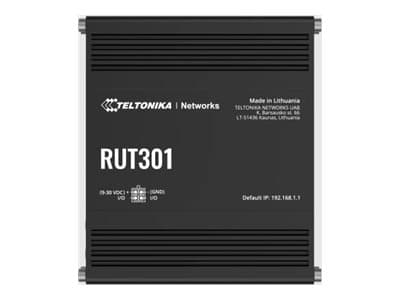 Teltonika RUT301 - Router 4-ports-switch - DIN-skenmonterbar, väggmonterbar, bordsmonterbar