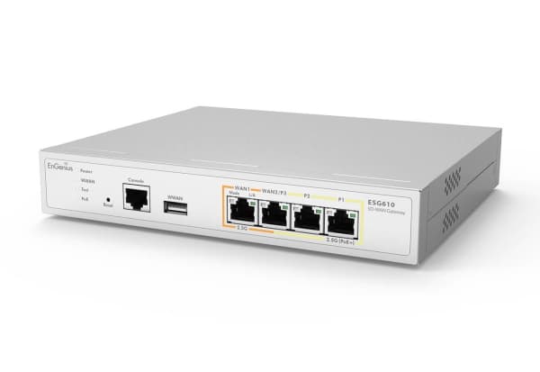 EnGenius ESG610, Hvit, 2200 MHz, 8192 MB, 2500 Mbit/s, 6800 Mbit/s, 1,5 Gbit/s