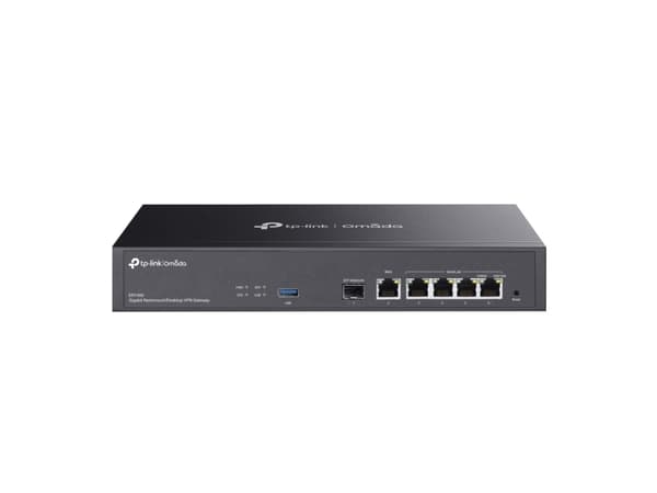 TP-Link ER7406, Ethernet WAN, Gigabit Ethernet, Svart Svart
