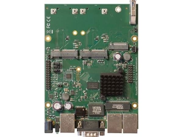 Mikrotik RBM33G, SIM-kortspor, Sort, Grønn, Grå Sort, Grønn, Grå