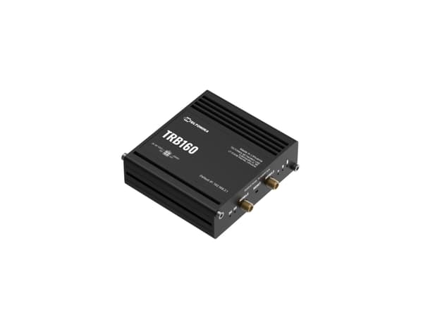 Teltonika TRB160 - Gateway - 1GbE - LTE - 3G, 4G - stasjonær/vegg/DIN-skinne monterbar