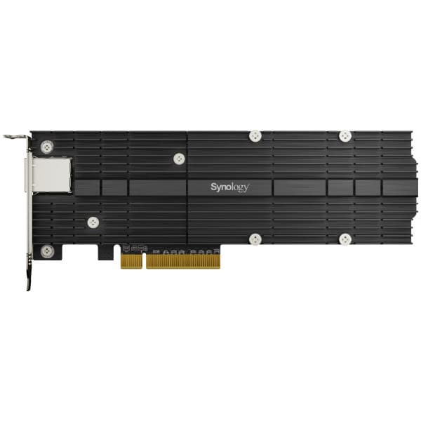 Synology E10G20-T1 10Gbe PCIe expansionskort Svart