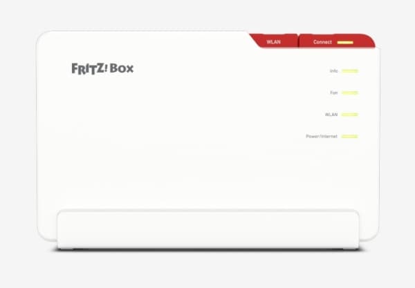 FRITZ!Box 5690 Pro, Wi-Fi 7 (802.11be), Tri-band (2.4 GHz / 5 GHz / 5 GHz), Ethernet/bredbåndsforbindelse, Hvit, Frittstående router