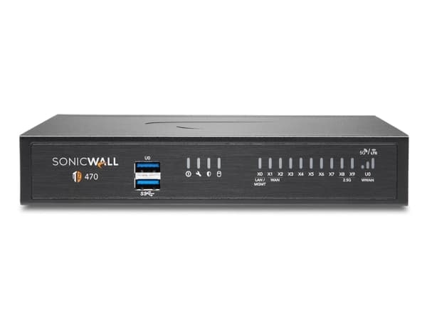 SonicWall TZ470W, 3,5 Gbps, 1500 Gbps, 2000 Mbps, 802.11a, 802.11b, 802.11g, Wi-Fi 4 (802.11n), Wi-Fi 5 (802.11ac), TCP/IP, UDP, ICMP, HTTP, HTTPS, I