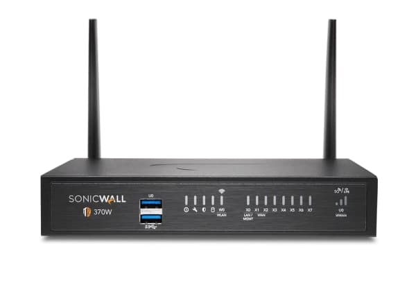 SonicWall TZ370, 3 Gbit/s, 1,3 Gbit/s, 1500 Mbit/s, 1000 Mbit/s, 1000 Mbit/s, 1000 Mbit/s, 256 GB