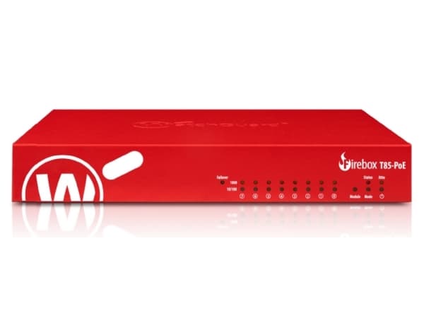 WatchGuard Firebox T85-PoE - Sikkerhetsapparat - med 3-års Total Security Suite - 8 porter - 1GbE - WatchGuard Trade-Up Program