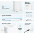 Miniatyrbild 3 av 7: Mercusys MB230-4G+ - LTE-modem och WiFi-basstation
