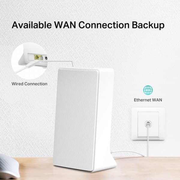 Mercusys MB230-4G+ - LTE-modem och WiFi-basstation