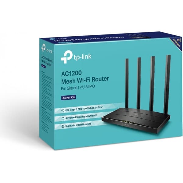 TP-LINK Archer C6 Dual-band -WiFI-reititin