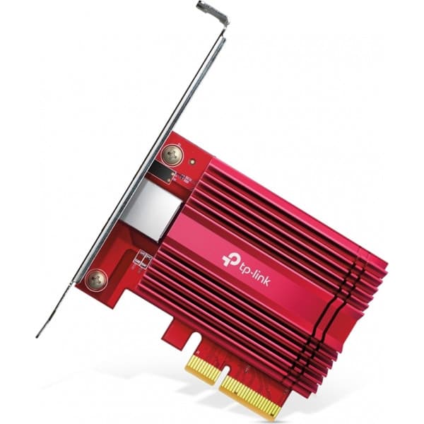 TP-LINK TX401 - 10 Gb - nätverkskort Röd