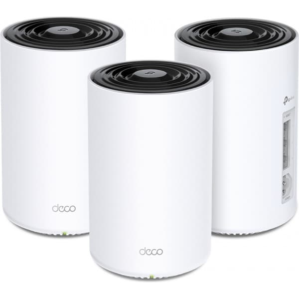 TP-LINK Deco PX50 Hybrid WiFi 6 -Mesh-system, 3-pack