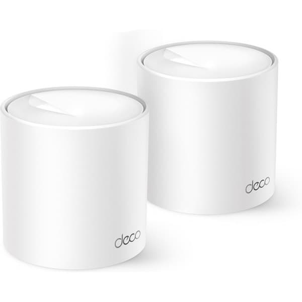 TP-LINK Deco X10 WiFi 6 -Mesh-accesspunkt, 2-pack Vit