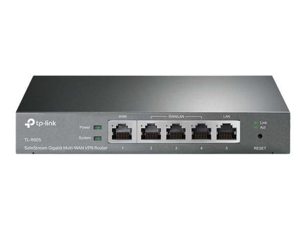 TP-Link SafeStream TL-R605 - Router 4-ports-switch - 1GbE