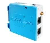 INSYS INDUSTRIAL CELLULAR ROUTER M/ NAT VPN FIREWÆG 2 ETHERNET-PORTE (10023341)