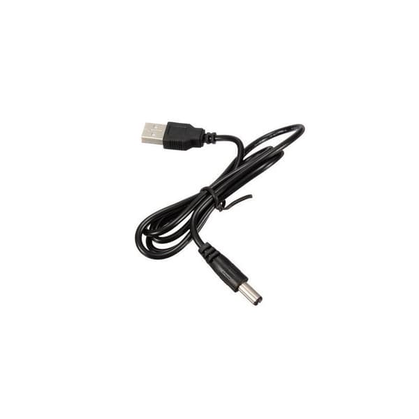 USB - DC 3.5mm power- och ström-kabel 1.4 meter