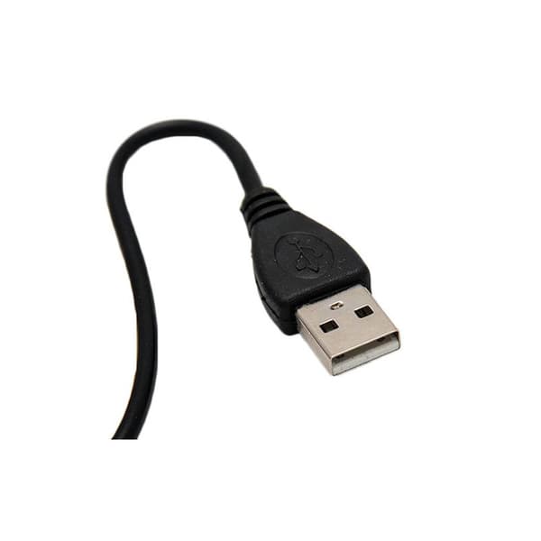 USB-A till USB-A kabel 0.5m för laddning av powerbanks mm