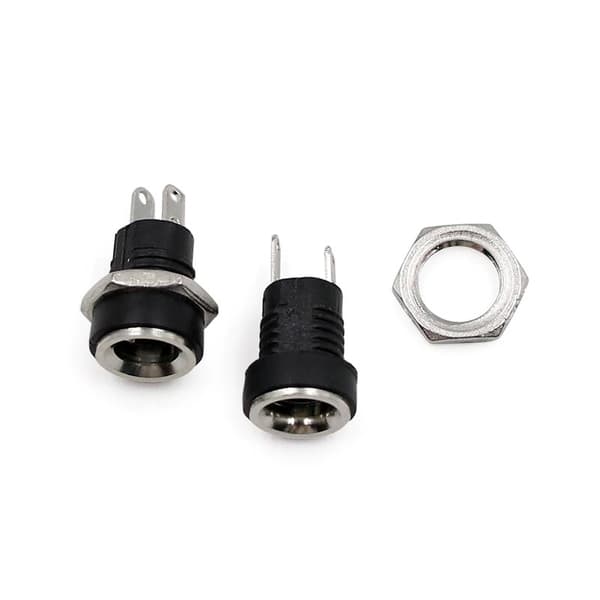 1st DC Ström Power Jack Uttag hona 5.5x2.1mm