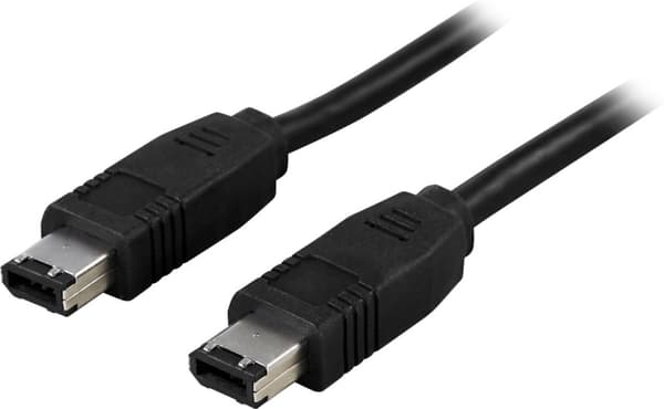 Firewire-kaapeli 6-pin uros - uros, 2m