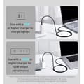 Miniatyrbild 5 av 10: 100W USB-C 2m laddkabel med Display för mobiler och datorer