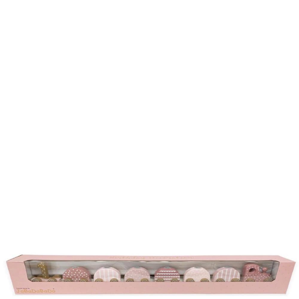 JaBaDaBaDo Födelsedagståg Rosa
