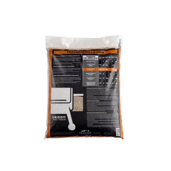 Traeger Pellets HICKORY grill- och planchatillbehör - 9 kg väska