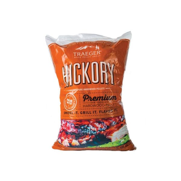Traeger Pellets HICKORY grill- och planchatillbehör - 9 kg väska