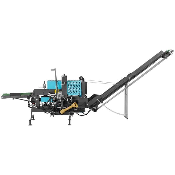 hillvert Vedprocessor - 3-i-1 - Klyveffekt 9.5  t - PTO-axel - 50 - 300 mm - 8 s