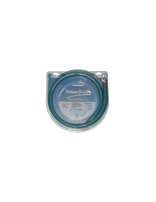 naturgasledning - flexibel - rostfritt stål - 1 m - mistral gas