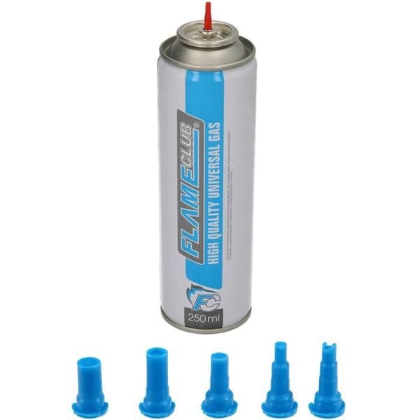 Paket med 4 gaspåfyllningar 250ml - Refill för vektändare - BUSTIR -140g