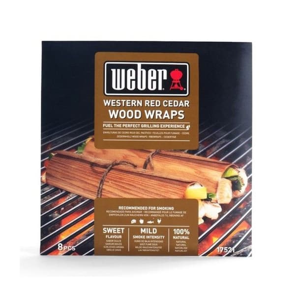 WEBER omslag av röd cederträ