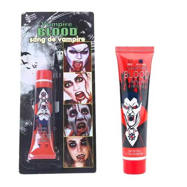 Teaterblod / Fake blod 28 ml – Perfekt för Halloween och Maskerad