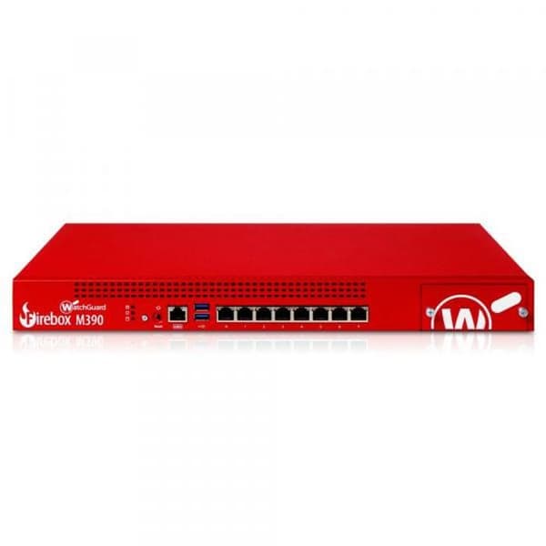 Brandvägg och säkerhet WatchGuard Firebox M390 med 3-års Total Security Suite (WGM39000803)