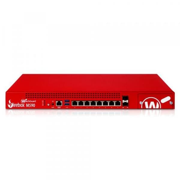 Brandvägg och säkerhet WatchGuard Firebox M590 Hög Tillgänglighet med 3-års Standard Support (WGM59001603)