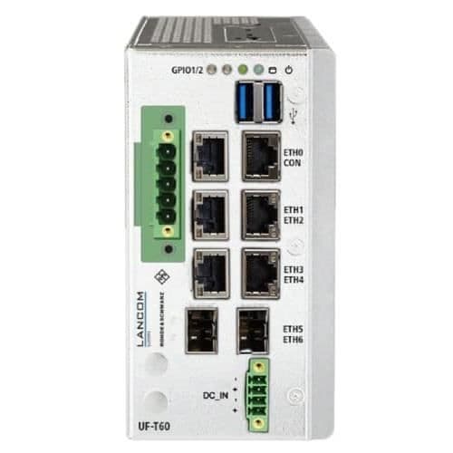 LANCOM R&S UNIFIED UF-T60-brandvägg - toppmodern säkerhet och enhetlig hothantering (UTM)