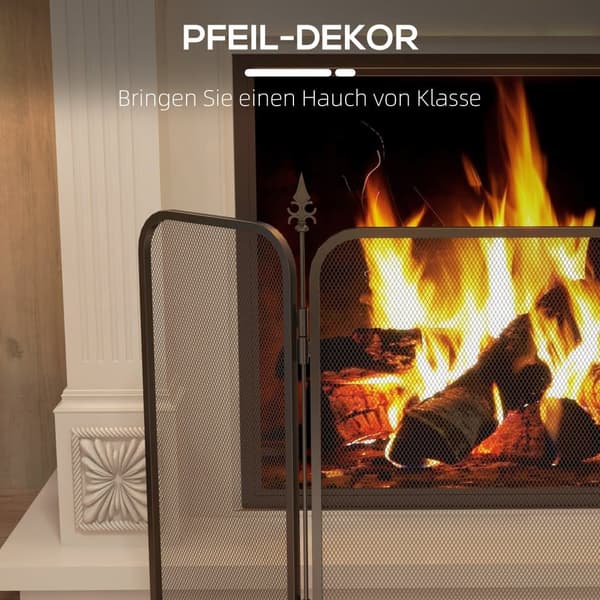 Pejsesikkerhedsport, 96x56 cm, Sort
