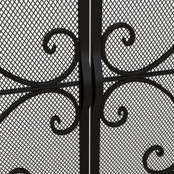 Pejs Sikkerhedsport, 105x80.5 cm, Sort
